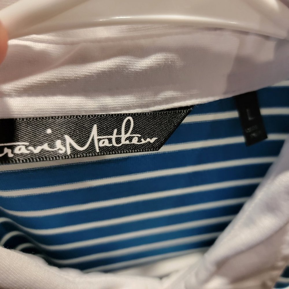 TravisMathews polo men's short sleeve shirt